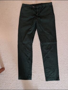 Brooks Brothers Red Fleece Men's Dark Green Chino Pants